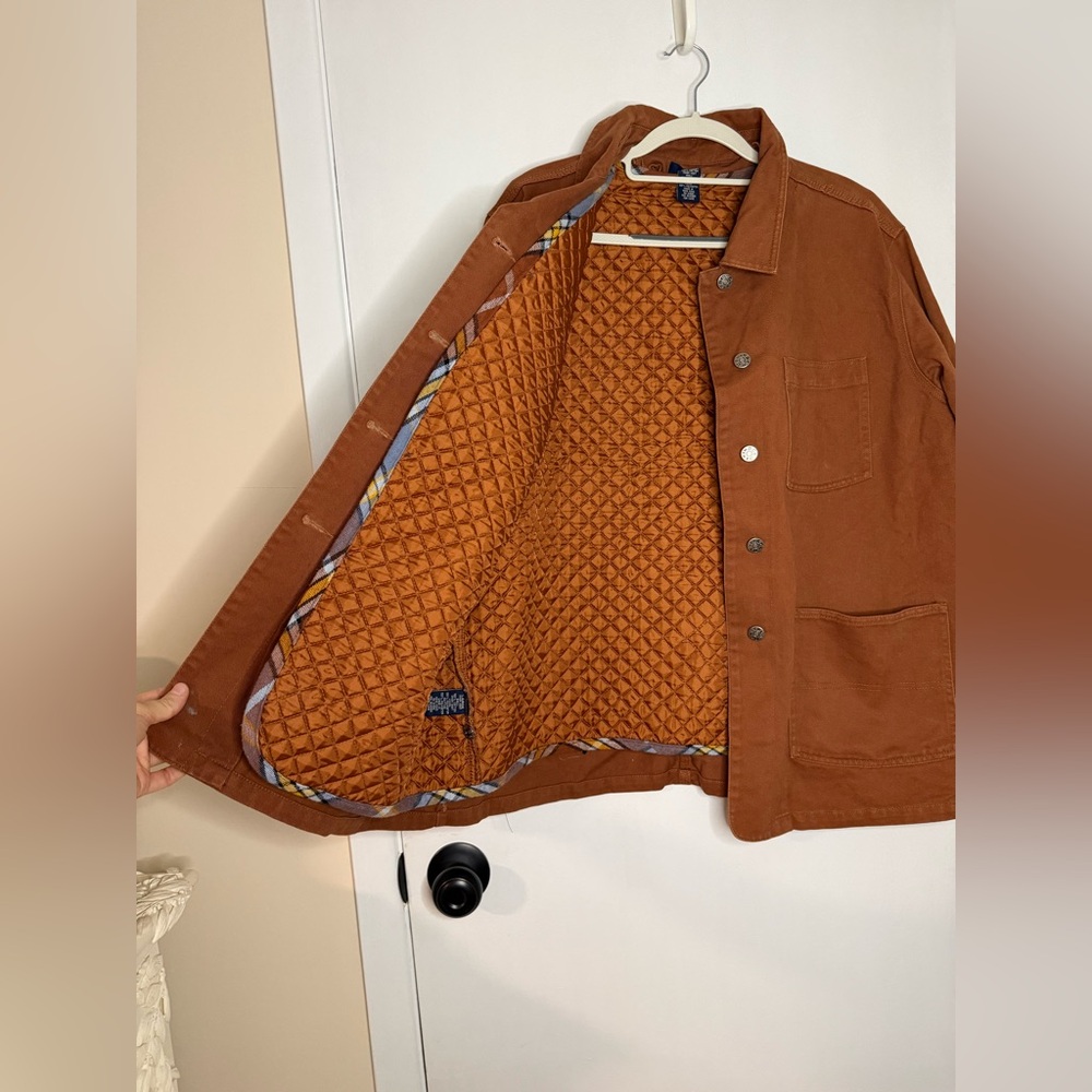 Denim&Co Men's Tan Field Jacket - Picture 3 of 6